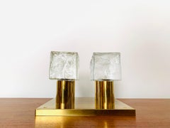 Einbaubeleuchtung aus Eisglas von J.T. Kalmar