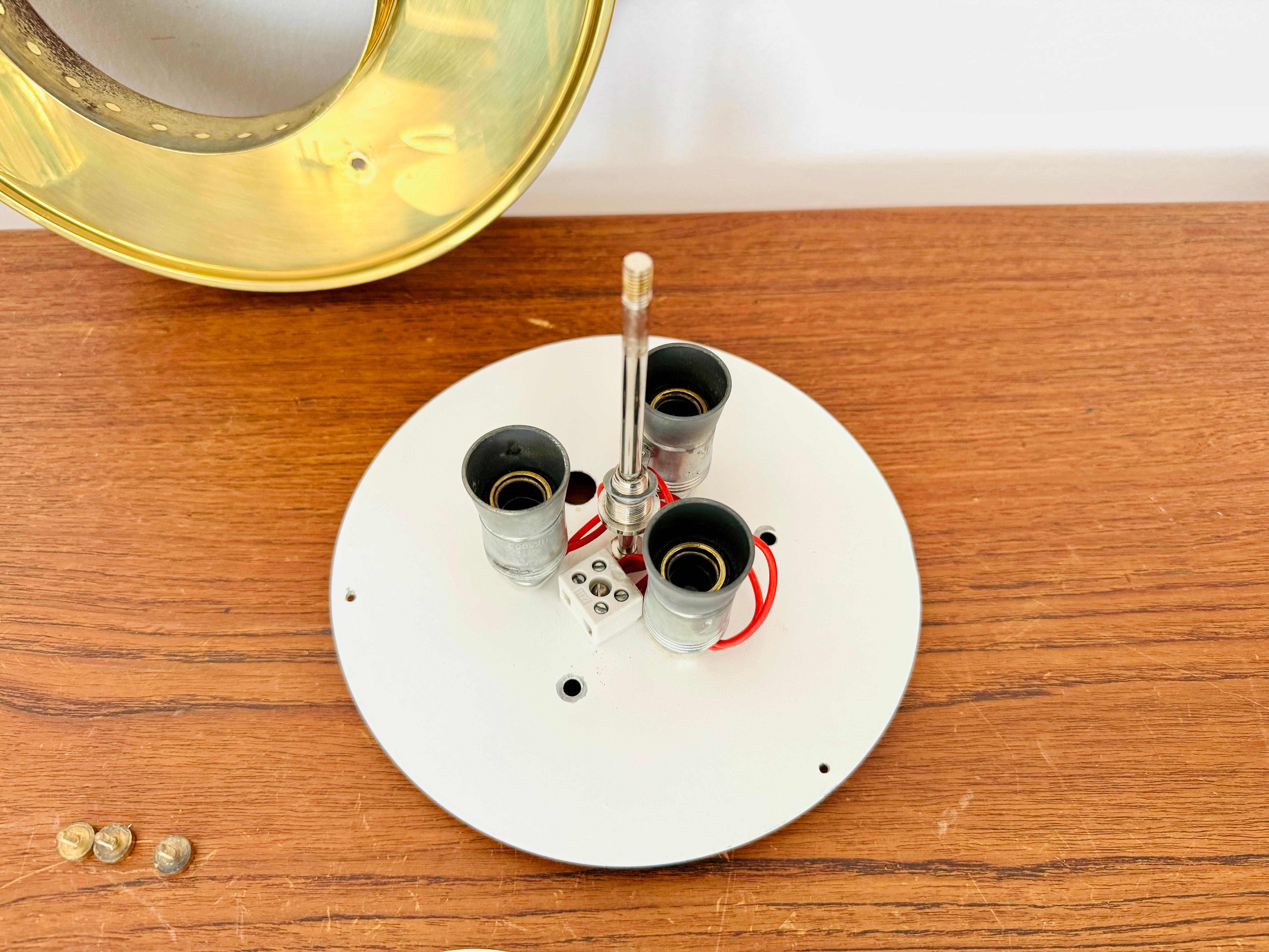 Lampe encastrée verre glacé en vente 9