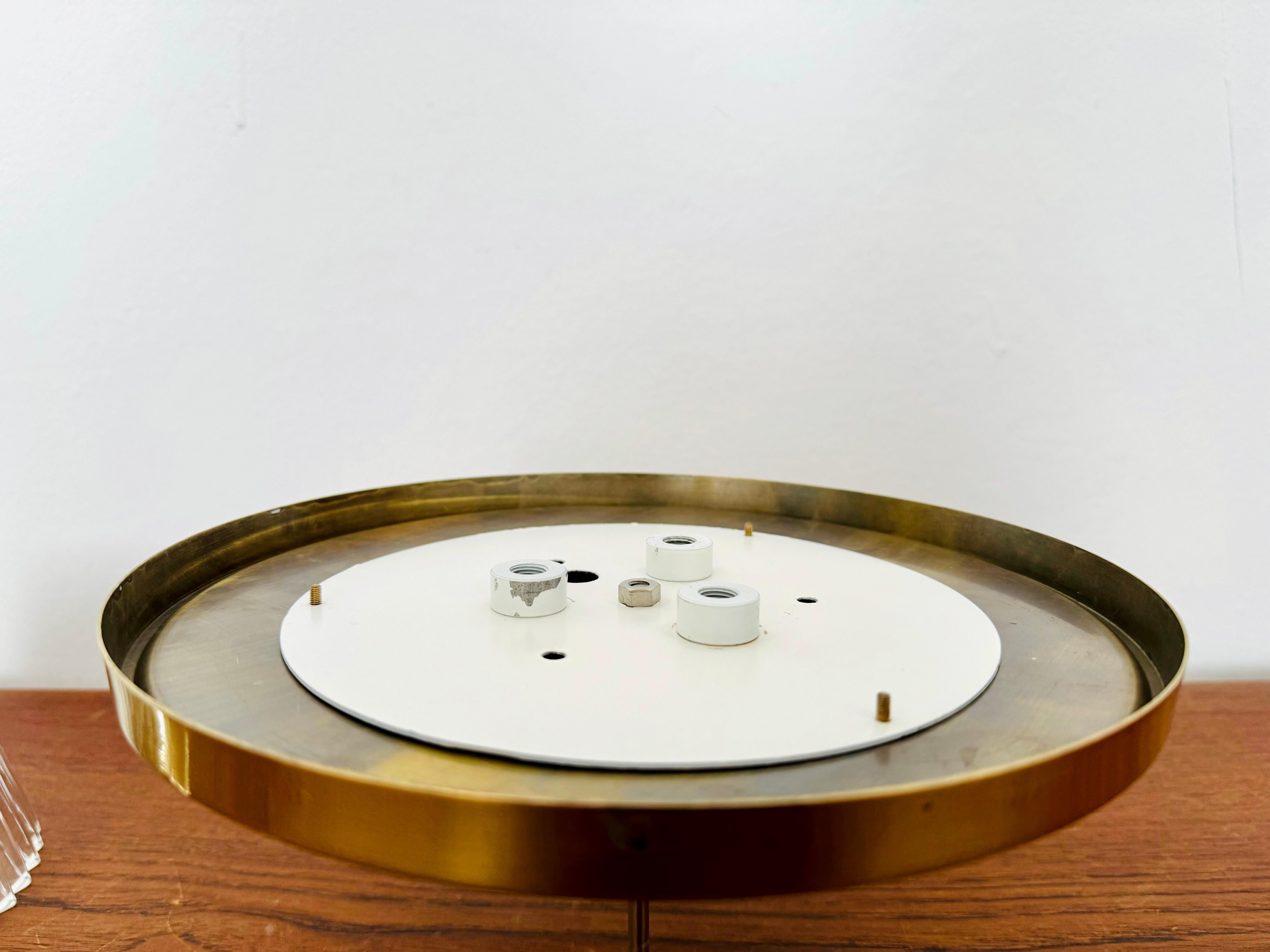 Lampe encastrée verre glacé en vente 10