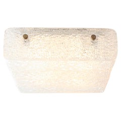 Ice Glass Flush Mount Ceiling Light