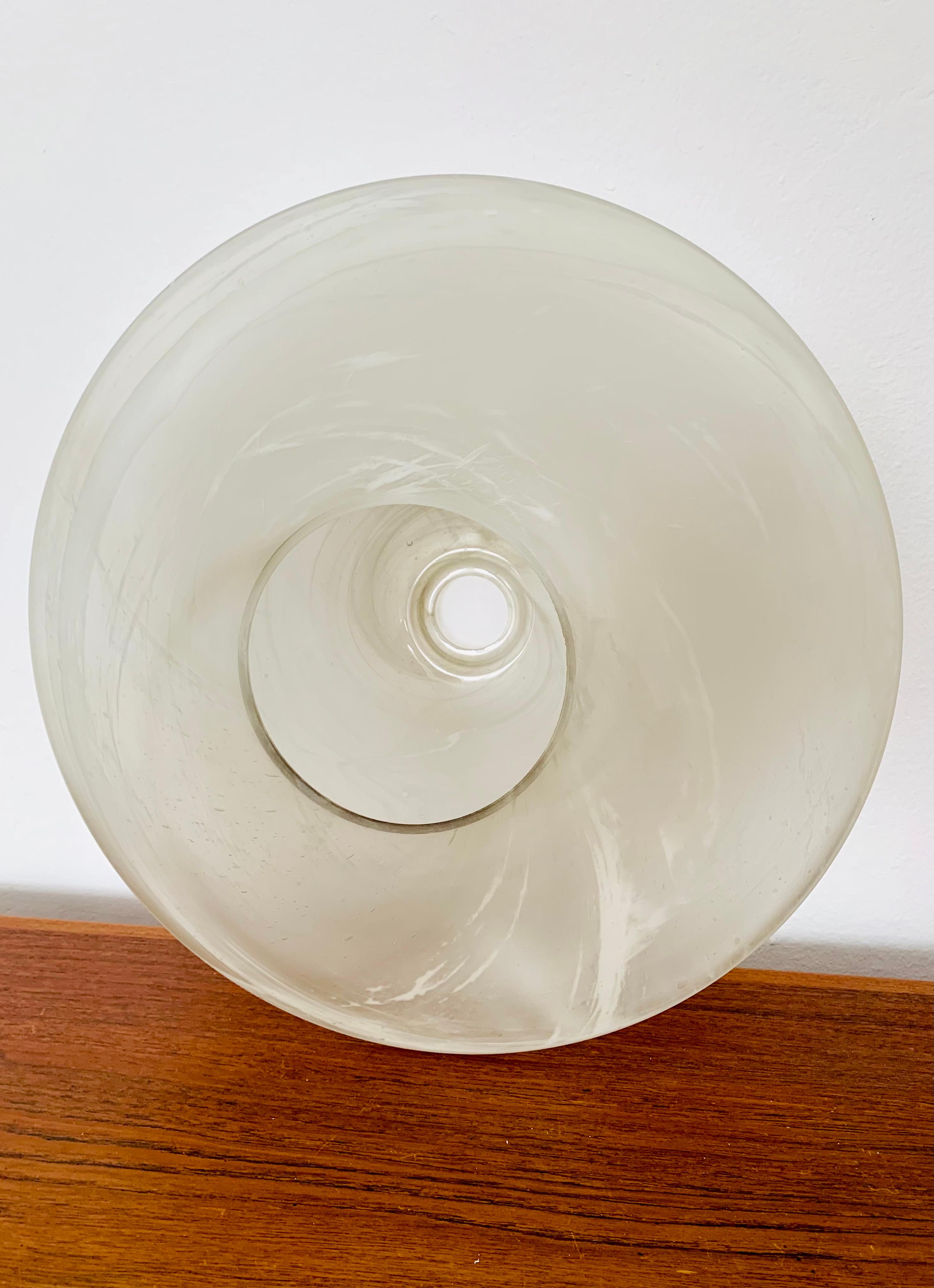 Lampe aus Eisglas von Peill und Putzler im Angebot 11