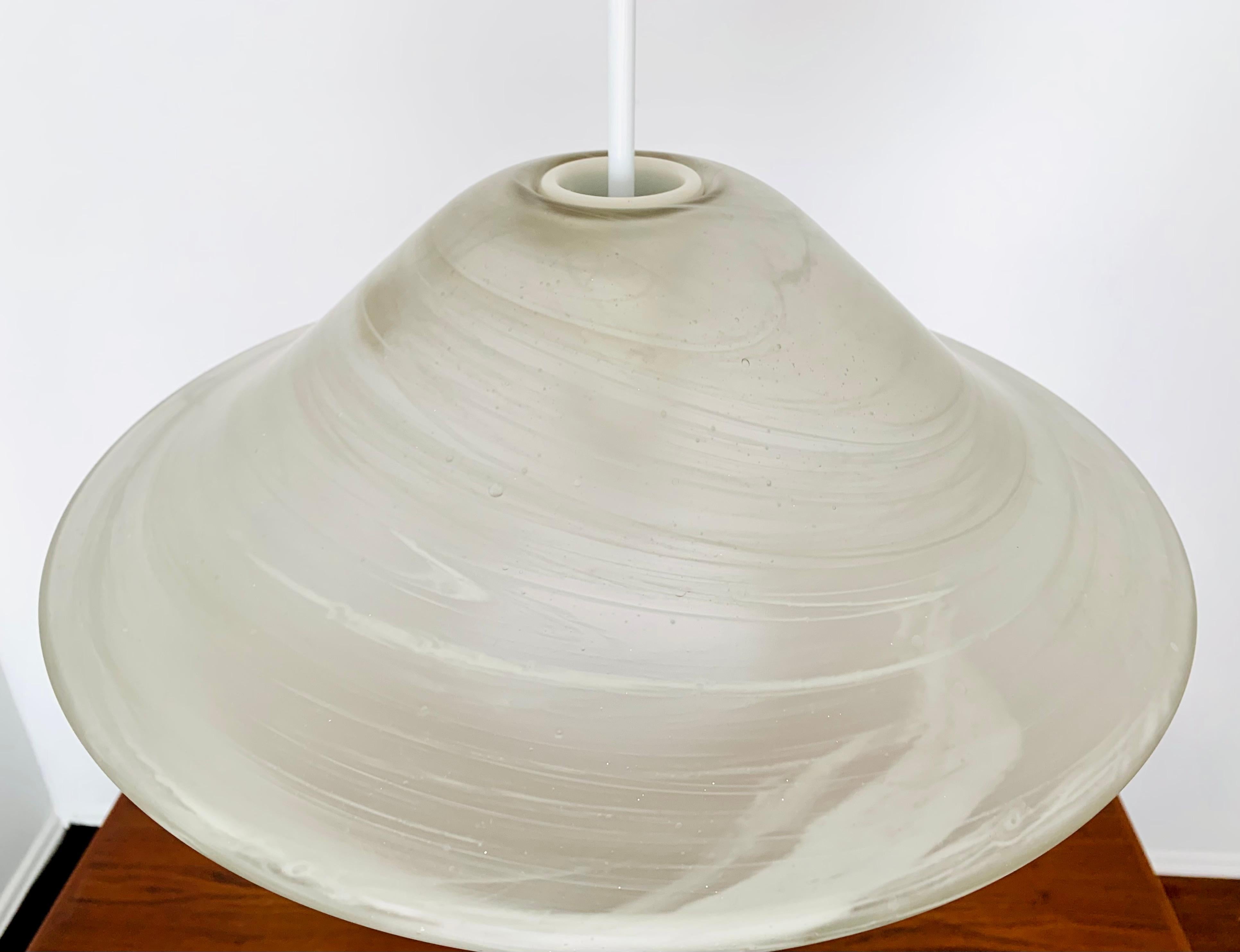 Lampe aus Eisglas von Peill und Putzler im Angebot 1