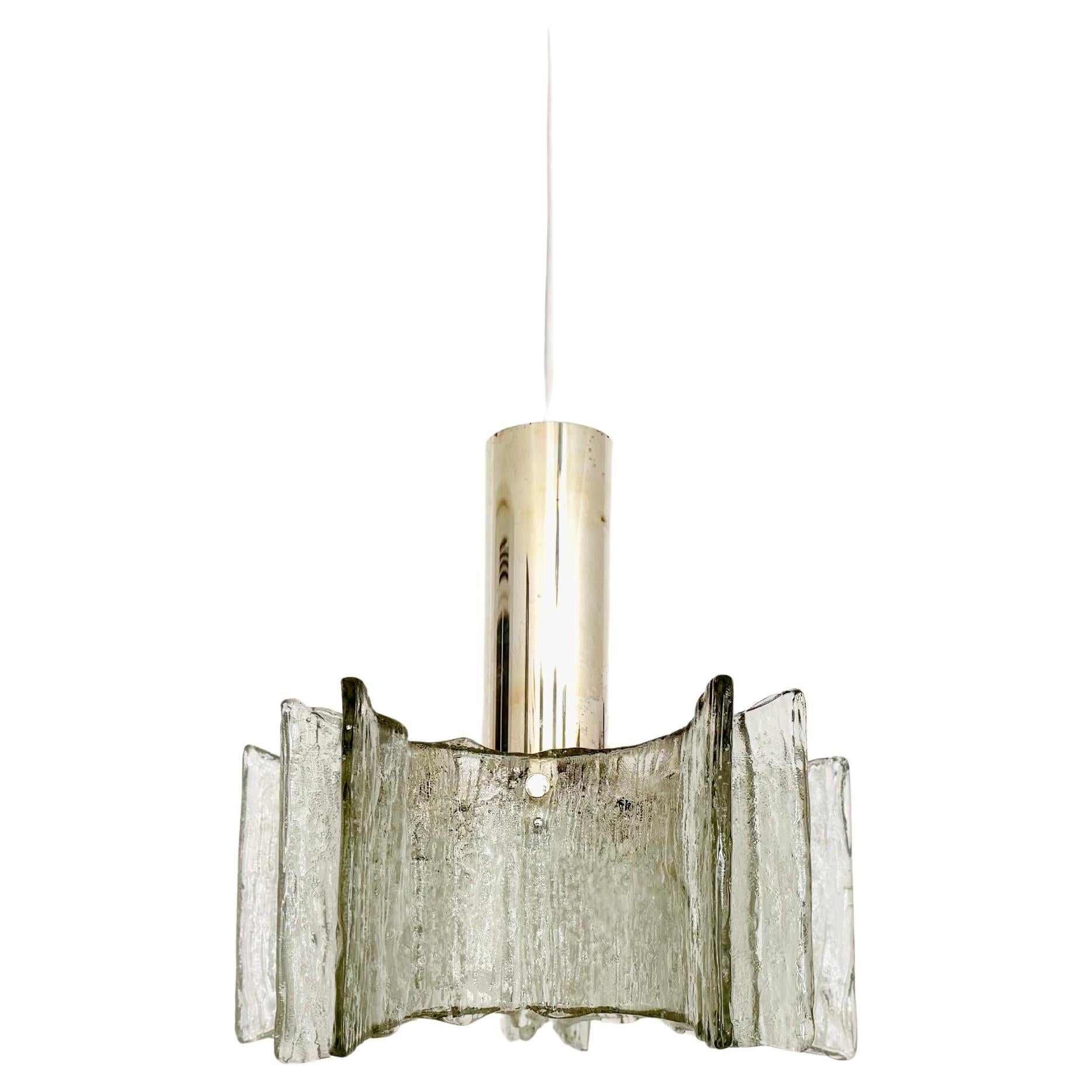 Ice Glass Pendant Lamp by Kaiser Leuchten