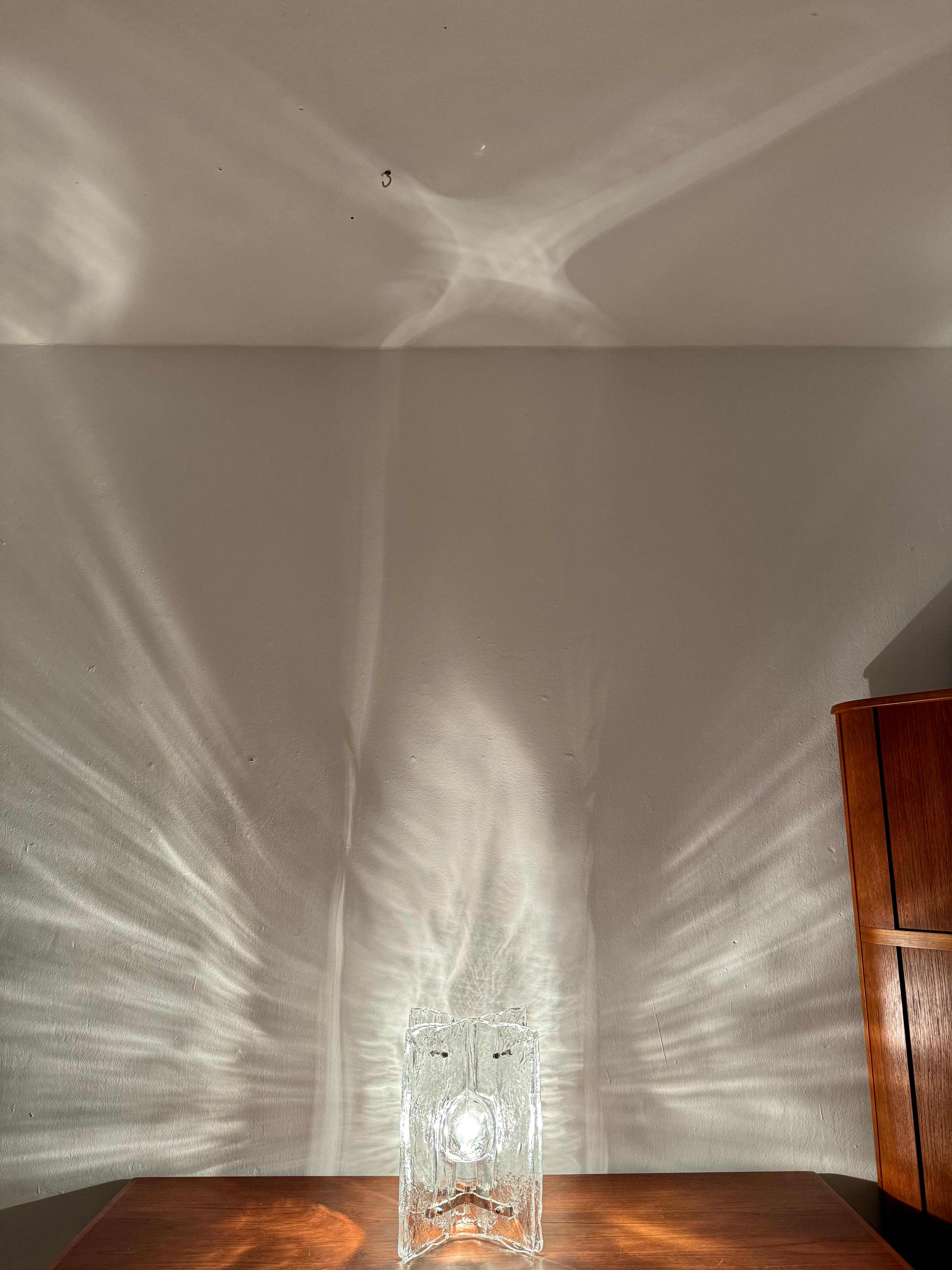 Lámpara de sobremesa de cristal Ice by Salviati en venta 3