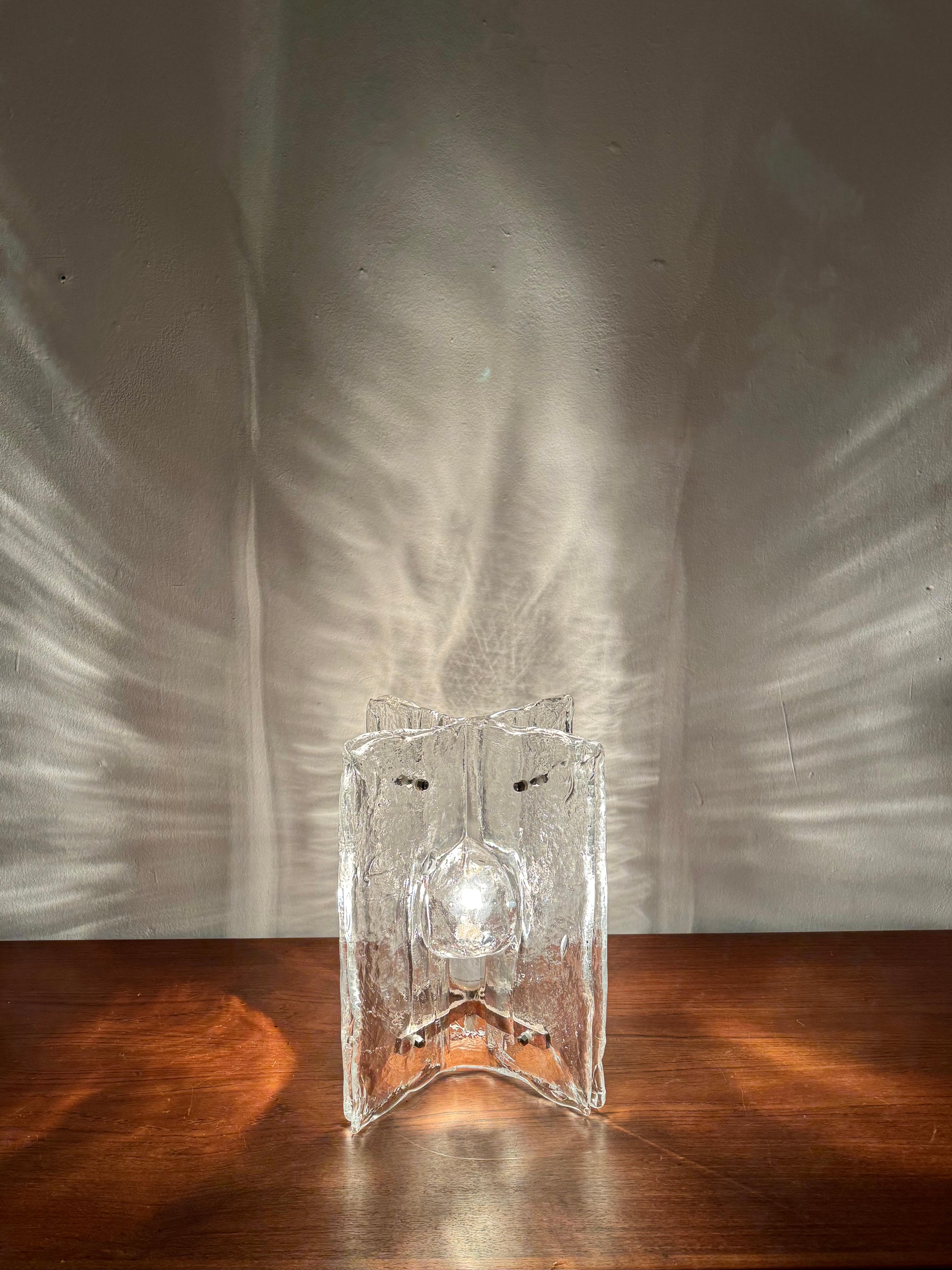 Lámpara de sobremesa de cristal Ice by Salviati en venta 4