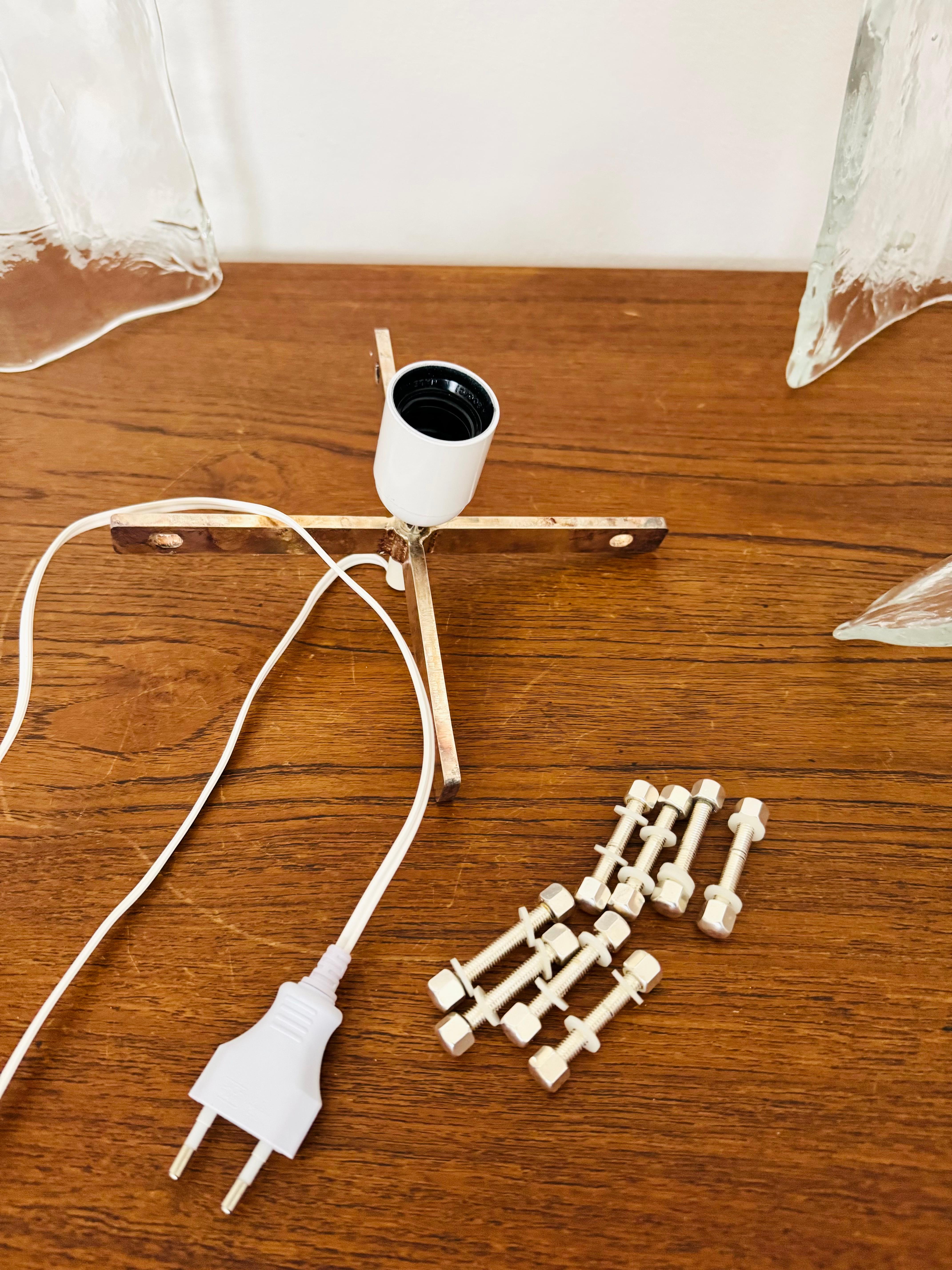 Lámpara de sobremesa de cristal Ice by Salviati en venta 11