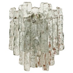 Ice Glass Wall Lamp by J.T. Kalmar