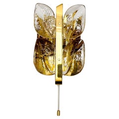 Ice Glass Wall Lamp by J.T. Kalmar