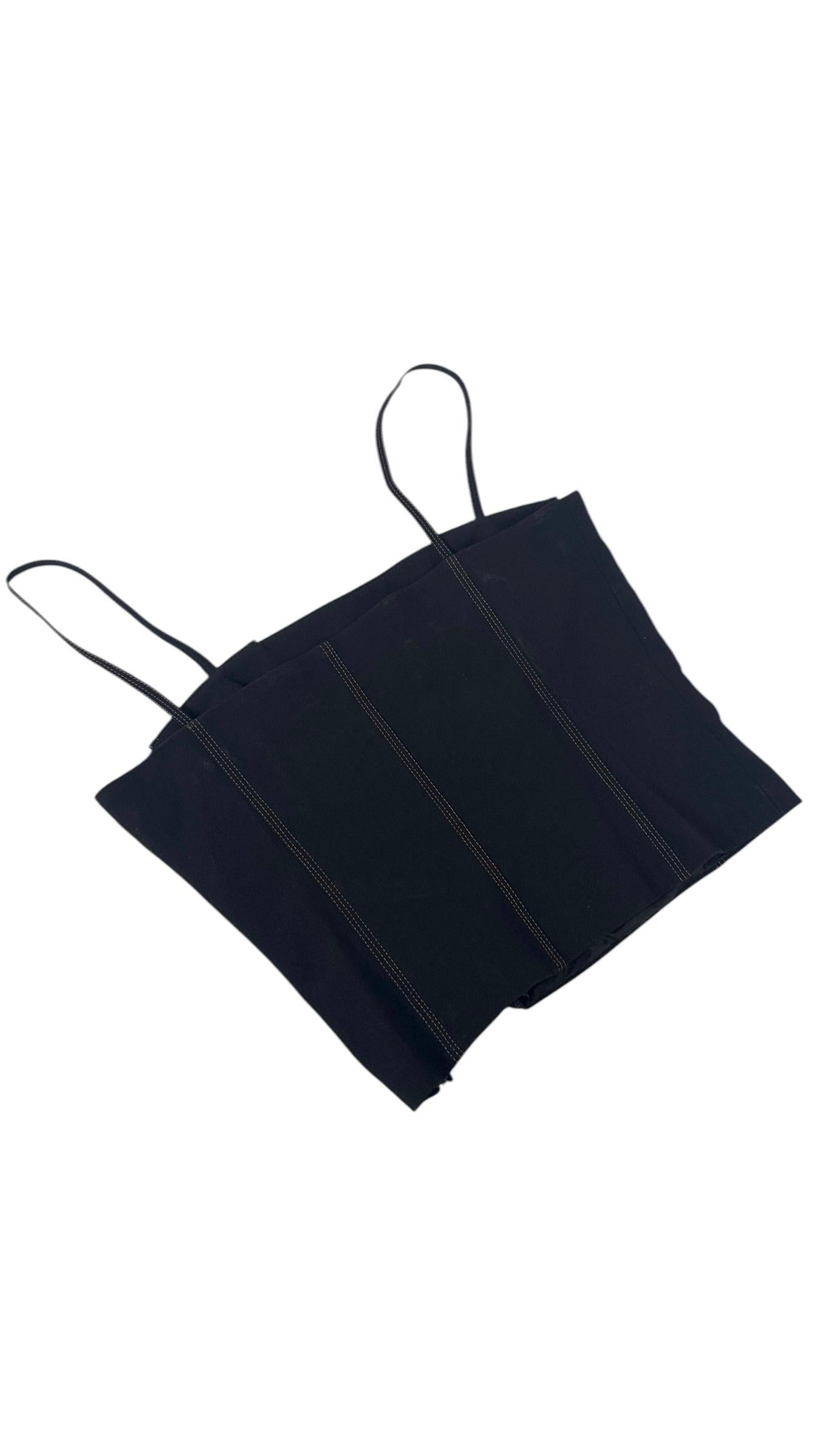 Ice Jeans by Iceberg Vintage Conjunto de 3 piezas de vaquero elástico negro en venta 9