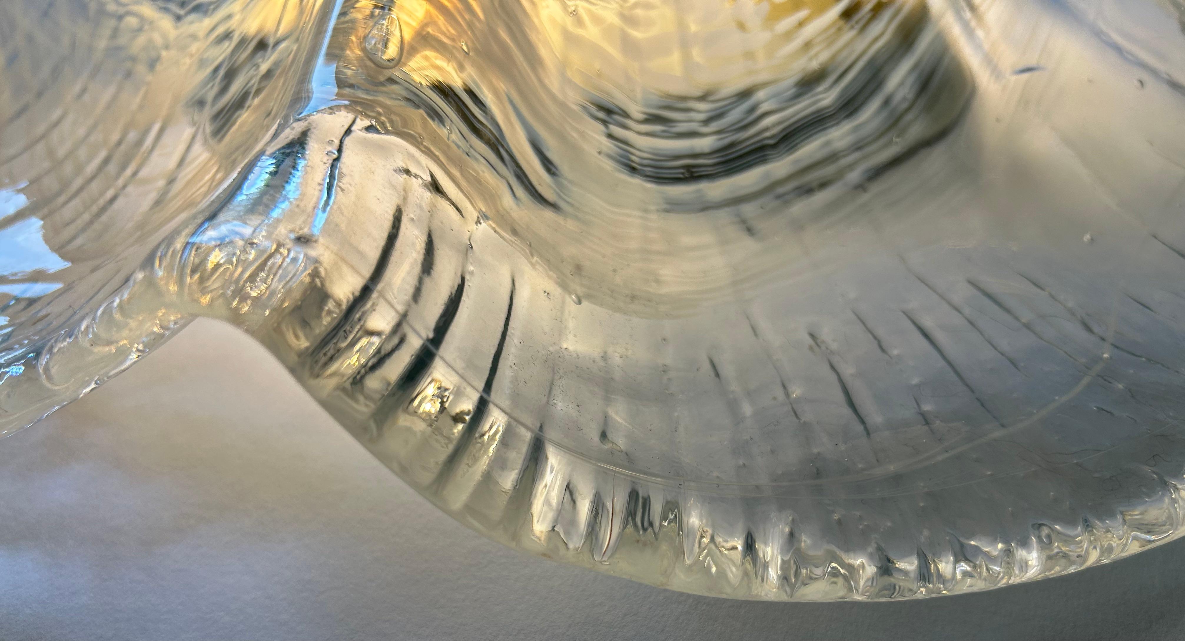 Ice Queen, Gorgeous Murano Ceiling Light, 1990's in vendita 4