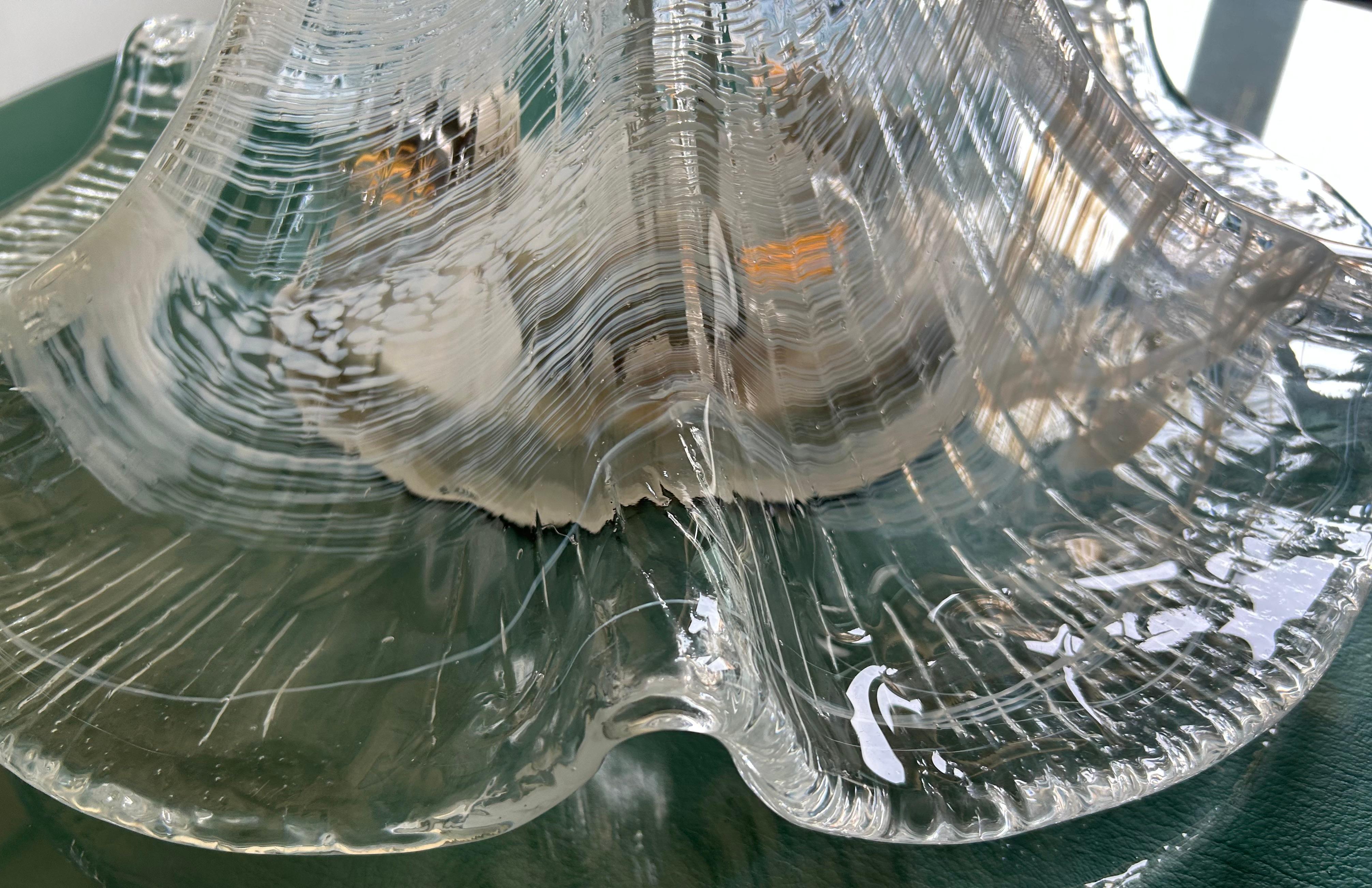 Ice Queen, Gorgeous Murano Ceiling Light, 1990's In condizioni buone in vendita a Budapest, HU