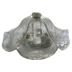 Ice Queen, Gorgeous Murano Ceiling Light, 1990's