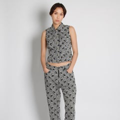 iceberg jeans vintage felix stripe print Top