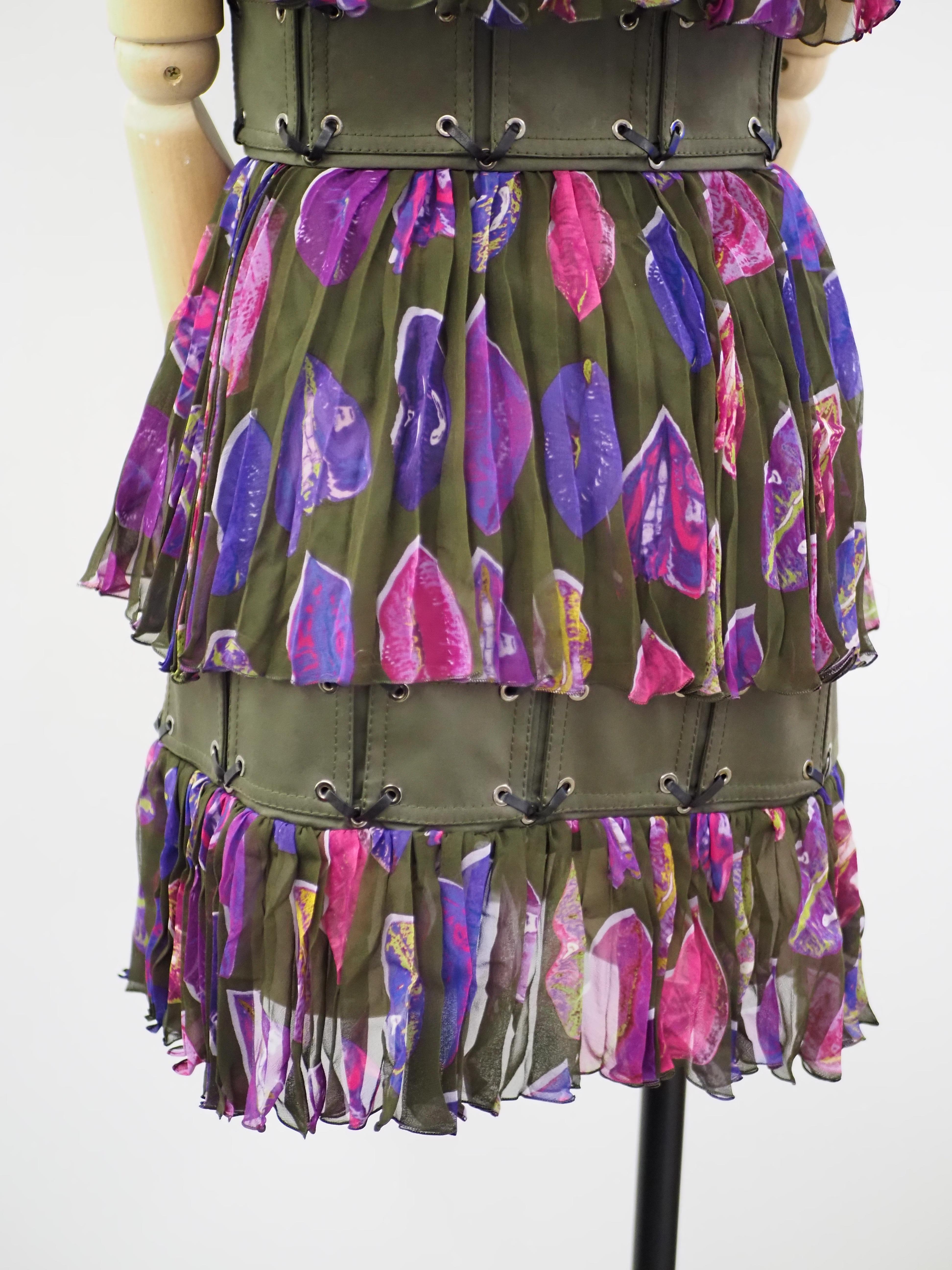 Iceberg  multicoloured dress For Sale 6