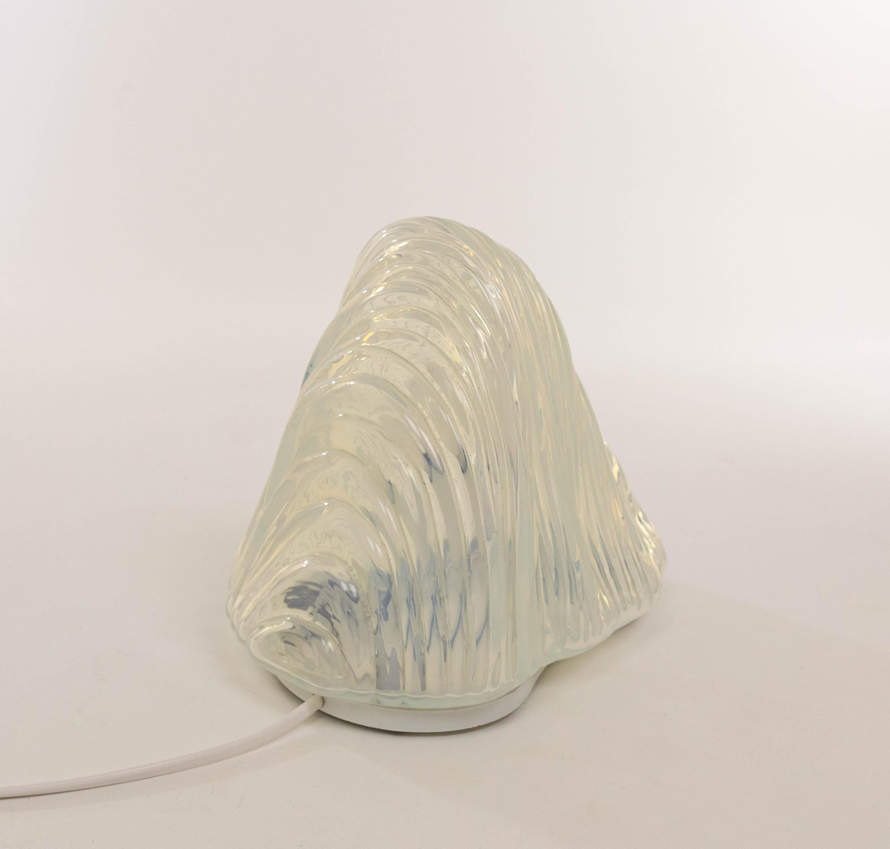 Metal Iceberg Table Lamp by Carlo Nason for A.V. Mazzega, 1960s For Sale