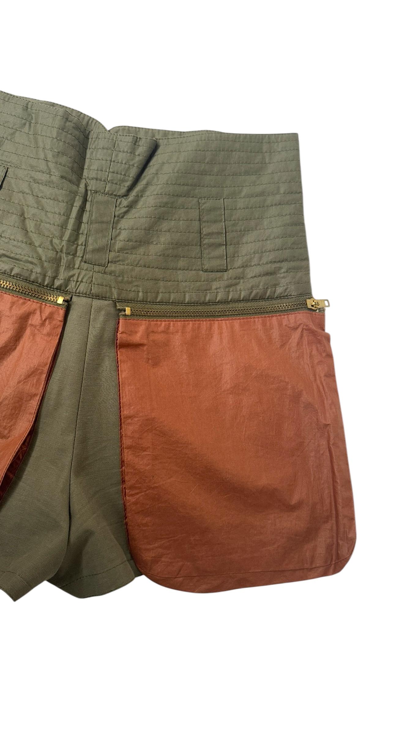 Pantalón corto técnico multibolsillos Iceberg en venta 3