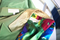 Iceberg Vintage Silk Satin Blazer and Blouse