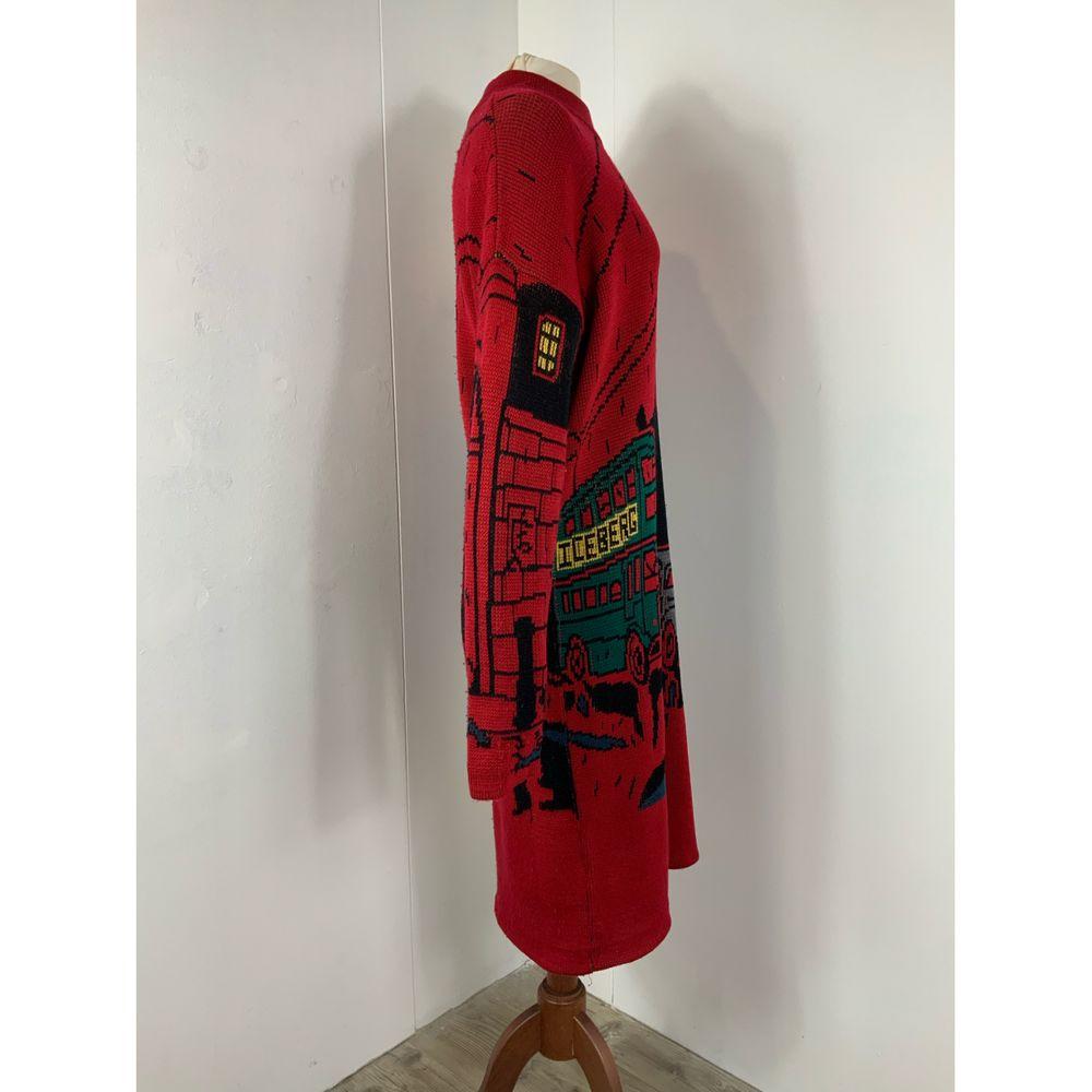 Iceberg Wool Jumper in Red In Good Condition For Sale In Carnate, IT