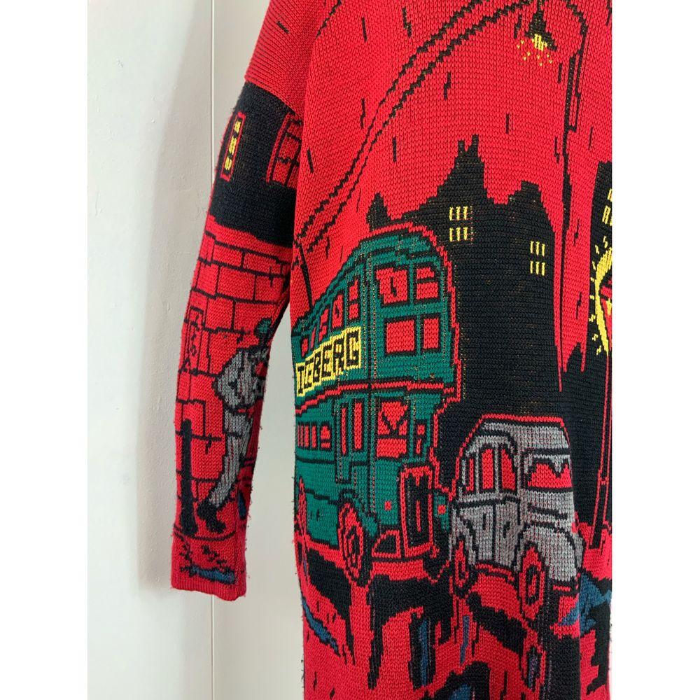Pull en laine Iceberg, rouge Bon état - En vente à Carnate, IT