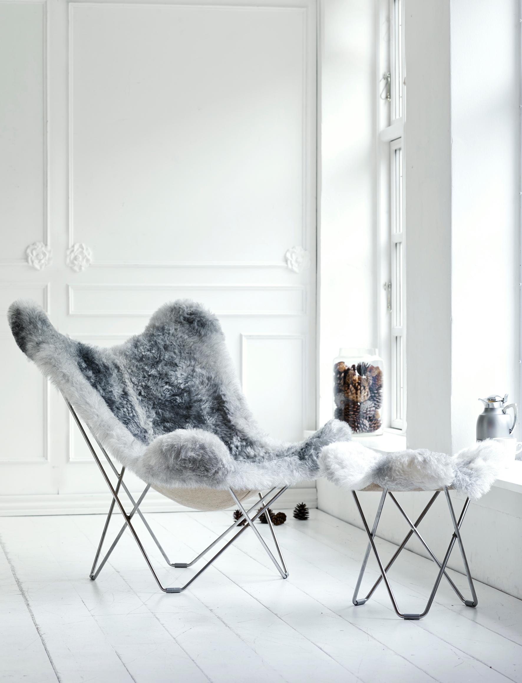 Reposapiés Iceland Flying Goose de Cuero Design Posmoderno en venta