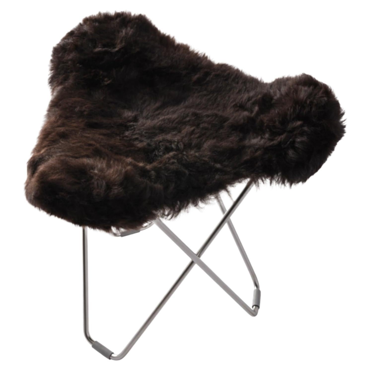 Iceland Flying Goose Footstool by Cuero Design