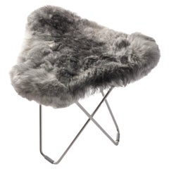 Iceland Flying Goose Footstool by Cuero Design