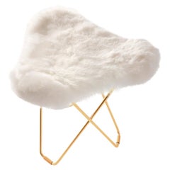 Iceland Flying Goose Footstool di Cuero Design