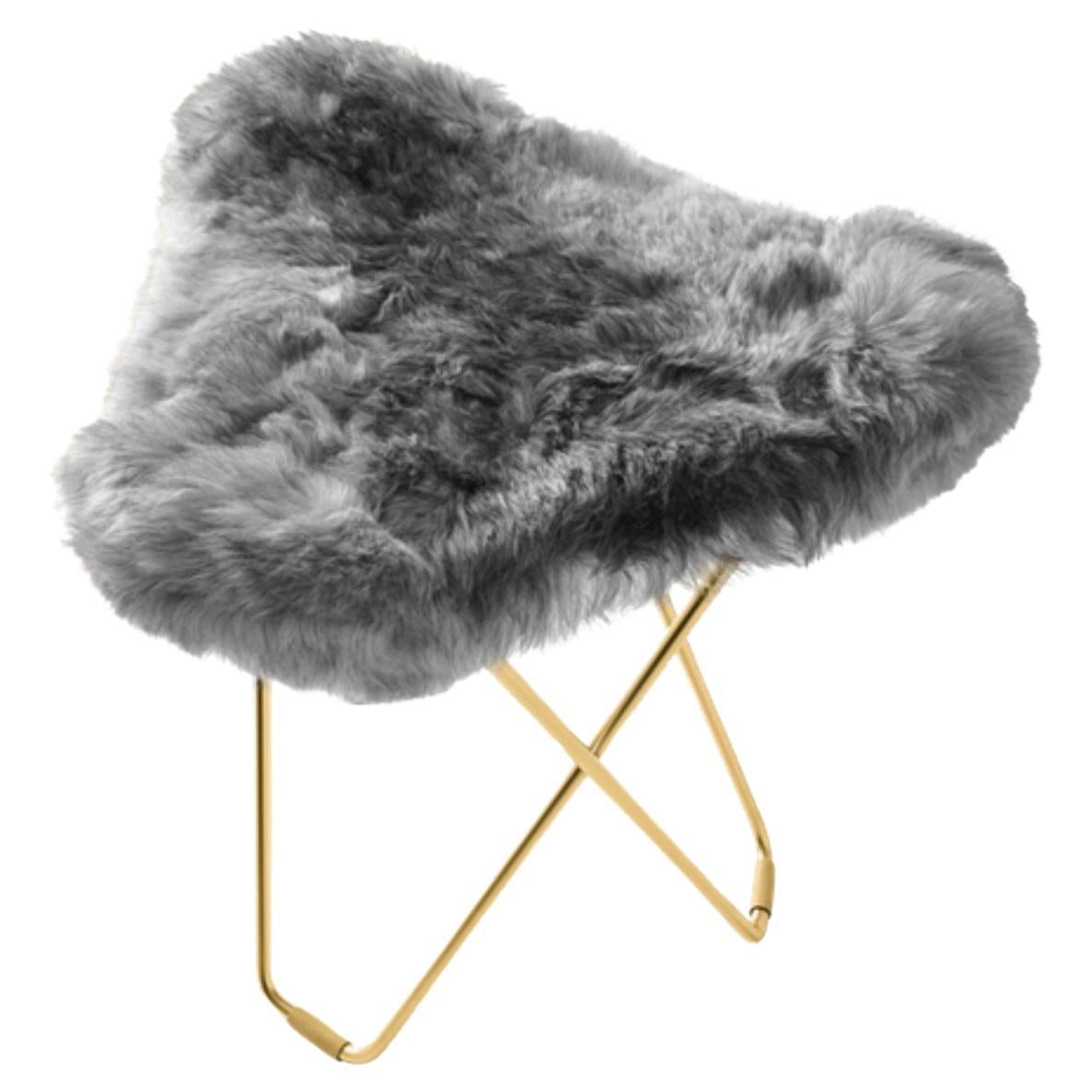 Iceland Flying Goose Footstool di Cuero Design
