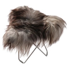 Iceland Flying Goose Footstool by Cuero Design