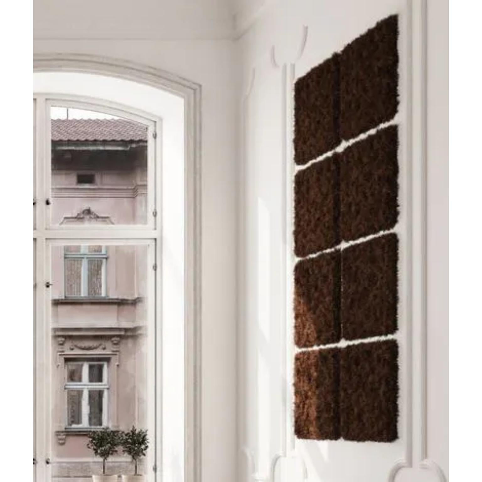Post-Modern Iceland Sheepskin Wall Panel by Cuero Design For Sale