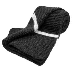 Icelandic Pure New Wool Blanket Krafla Hand Knitted