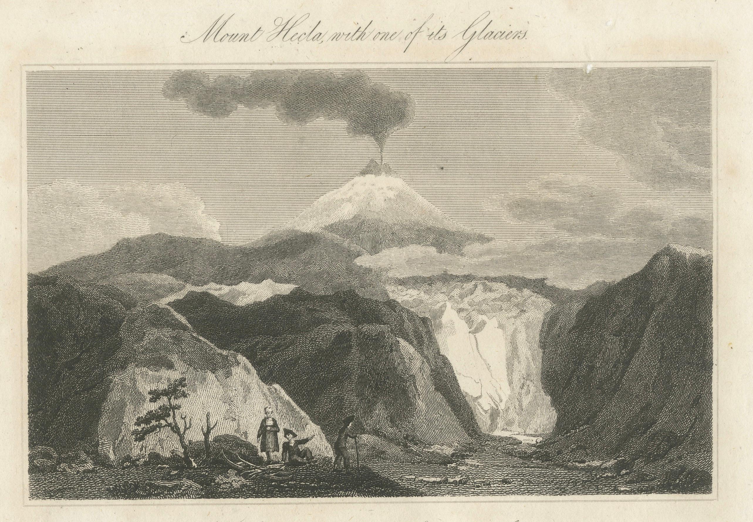 Iceland's Fire and Ice: Rare Engravings of a Volcanic Wonderland, Iceland's Fire and Ice, 1820 im Angebot 1