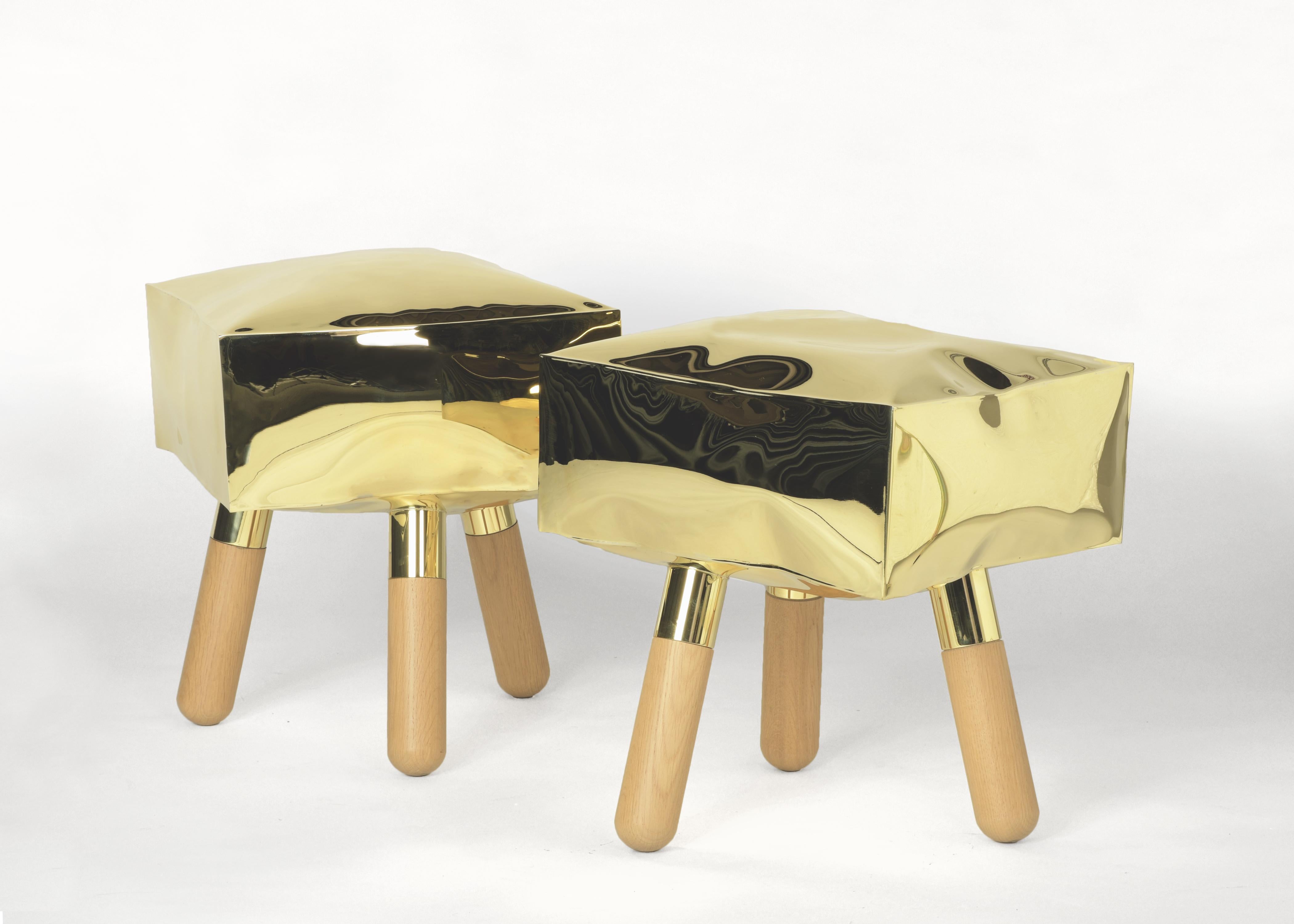 Modern Icenine Stool by Edizione Limitata For Sale