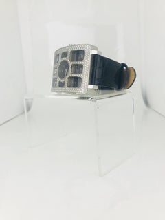 Icetex Quintempo Watch Five-Time Zone Diamond Swiss Movement Watch, Contemporary