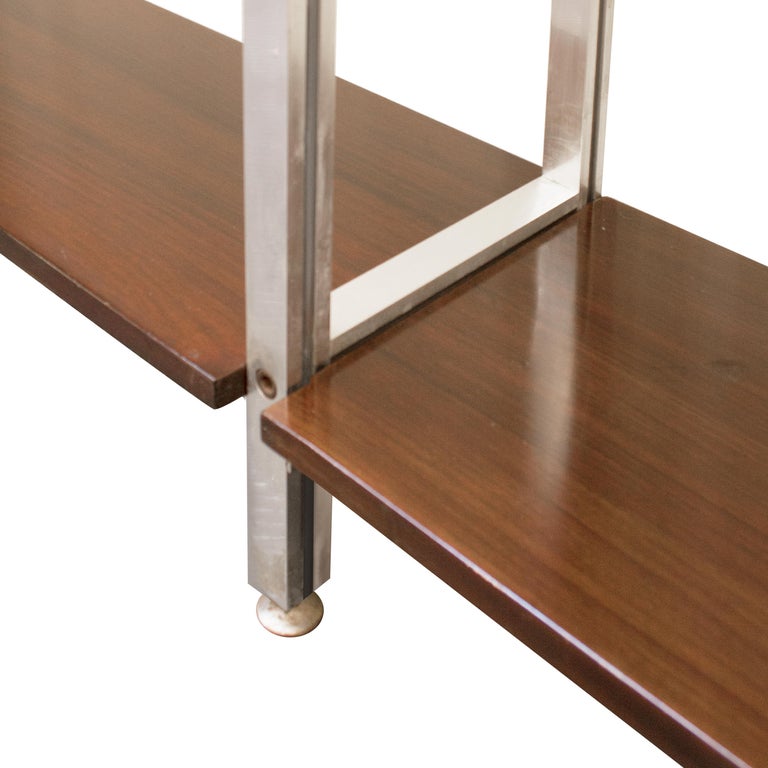 ICF Padova Office Modular Steel Wood Italian Shelf, Italy, 1970 For ...
