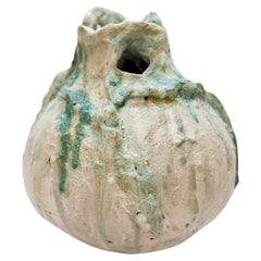 Icheon Moon Vessel III in Green and White