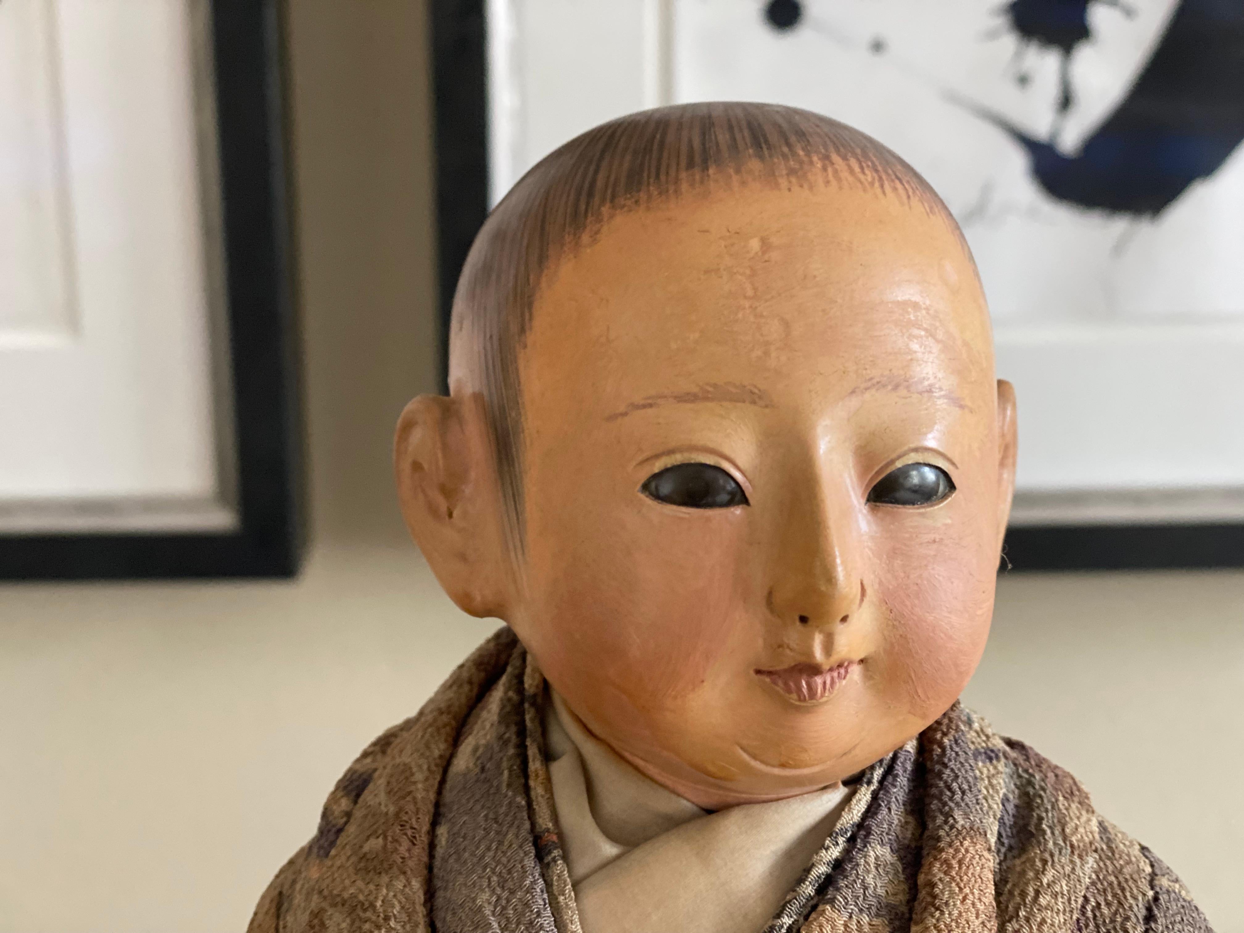 Ichimatsu Ningyo-Puppe aus Japan, um 1890 im Zustand „Relativ gut“ im Angebot in Hamburg, DE