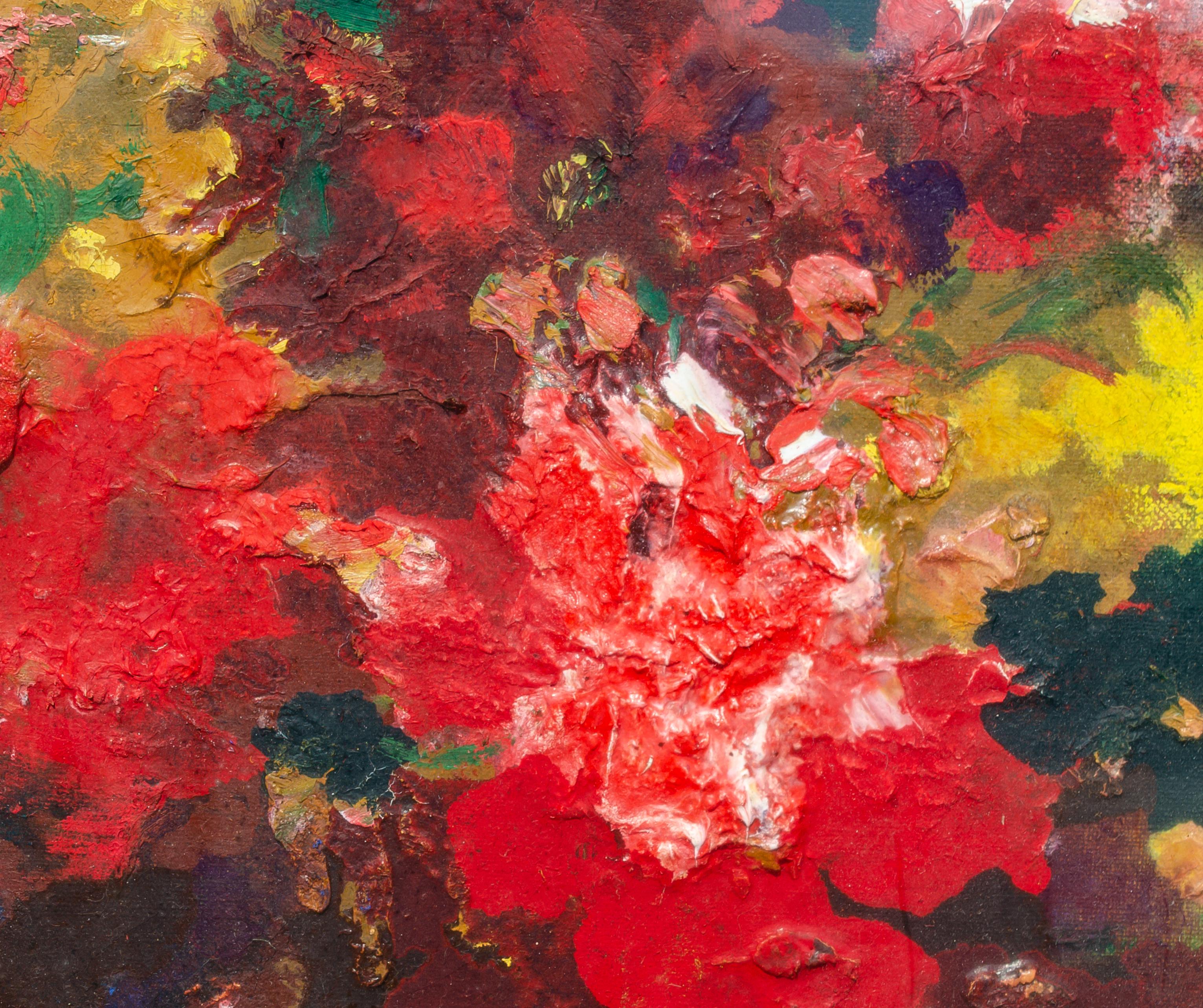Astrazione floreale dell'artista giapponese Ichiro Fukuzawa 2
