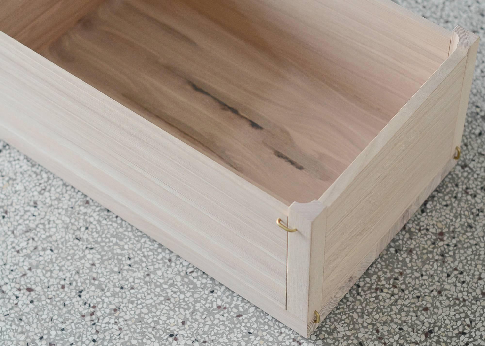 Accessory Storage Box in Solid Ash Handcrafted in Denmark by ÖRN DUVALD  For Sale 1