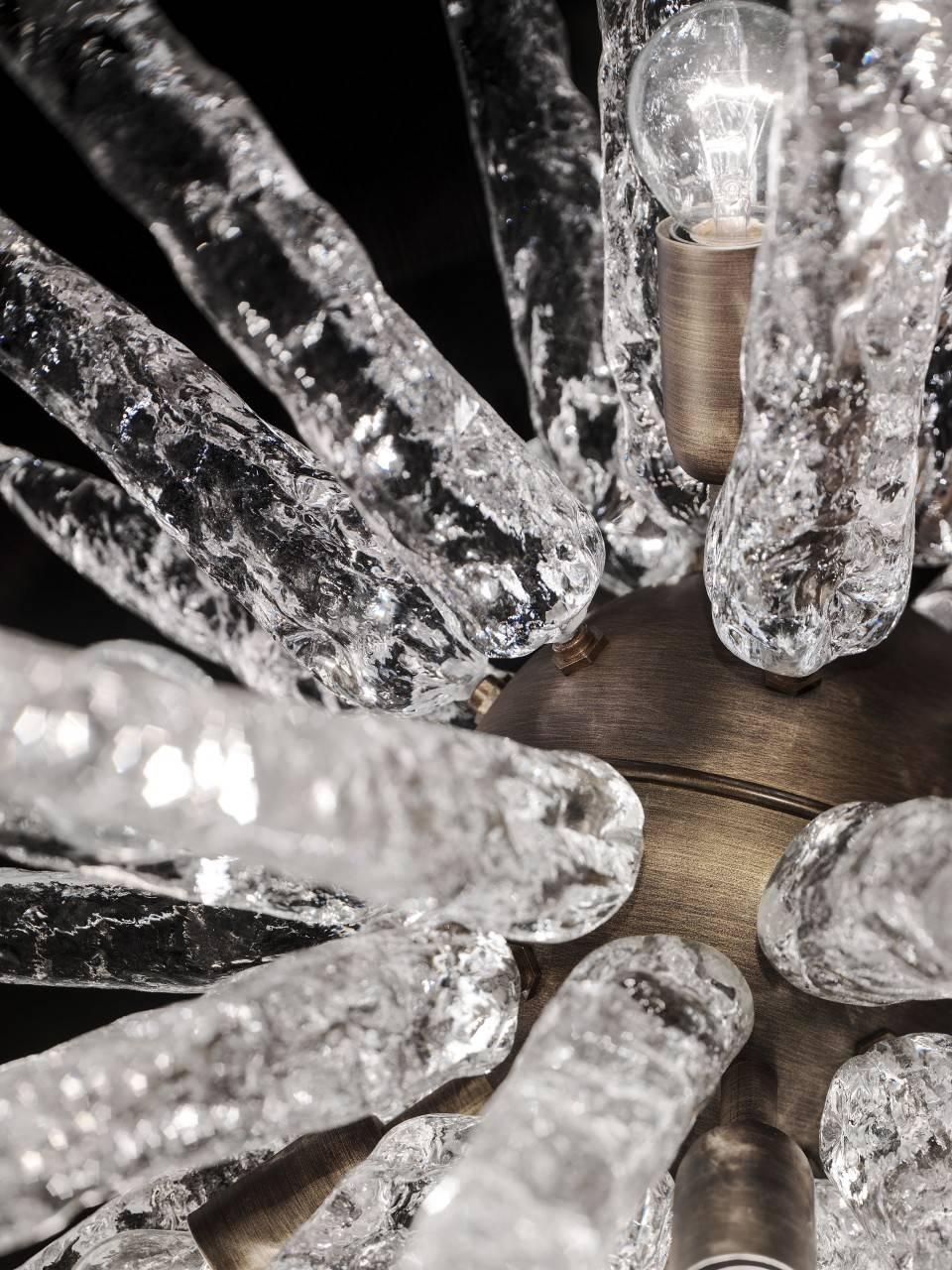 Italiano Lampadario Icicle Sputnik di Fabio Ltd in vendita