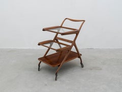 Ico and Luisa Parisi Model 65 Midcentury Serving Cart for De Baggis, 1952