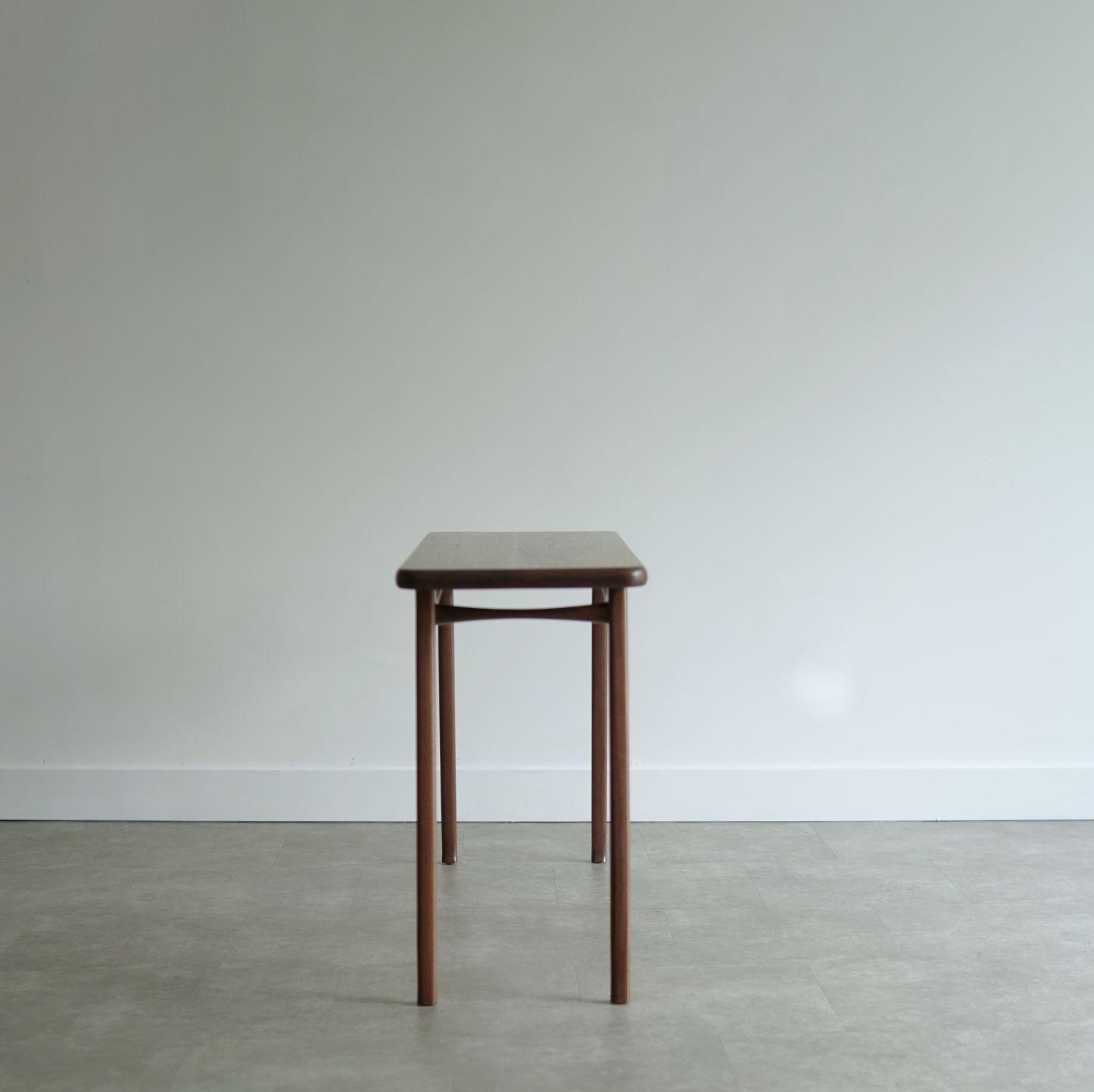XXIe siècle et contemporain Table console ICO en noyer foncé en vente