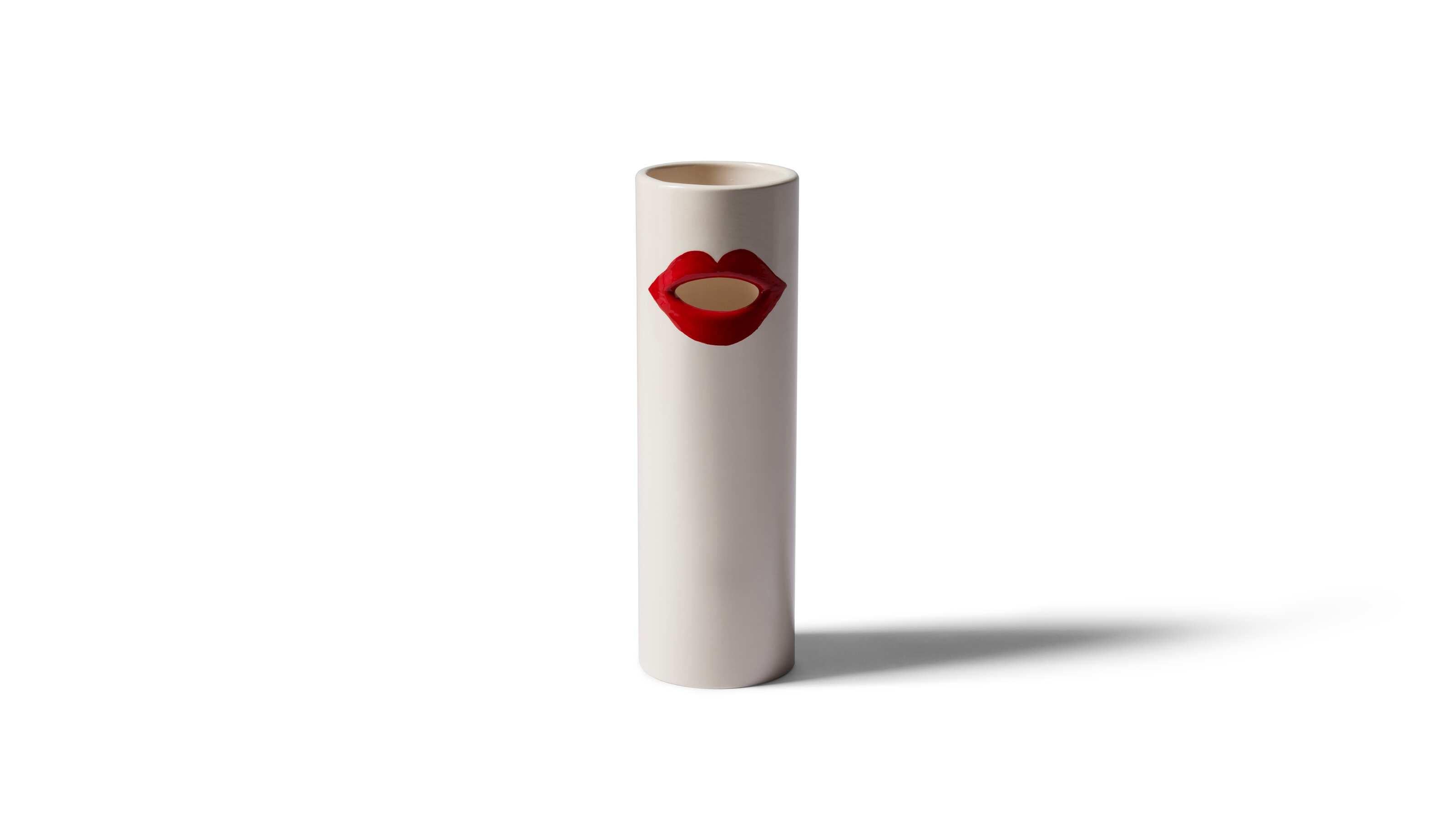 Ico & Luisa Parisi Juego De Cerámica Impronta - Mano y Vaso Bocca Para Cassina Italiano en venta