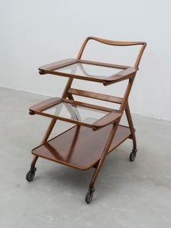 Ico & Luisa Parisi Early Mod. 65 Serving Cart for De Baggis, 1950s
