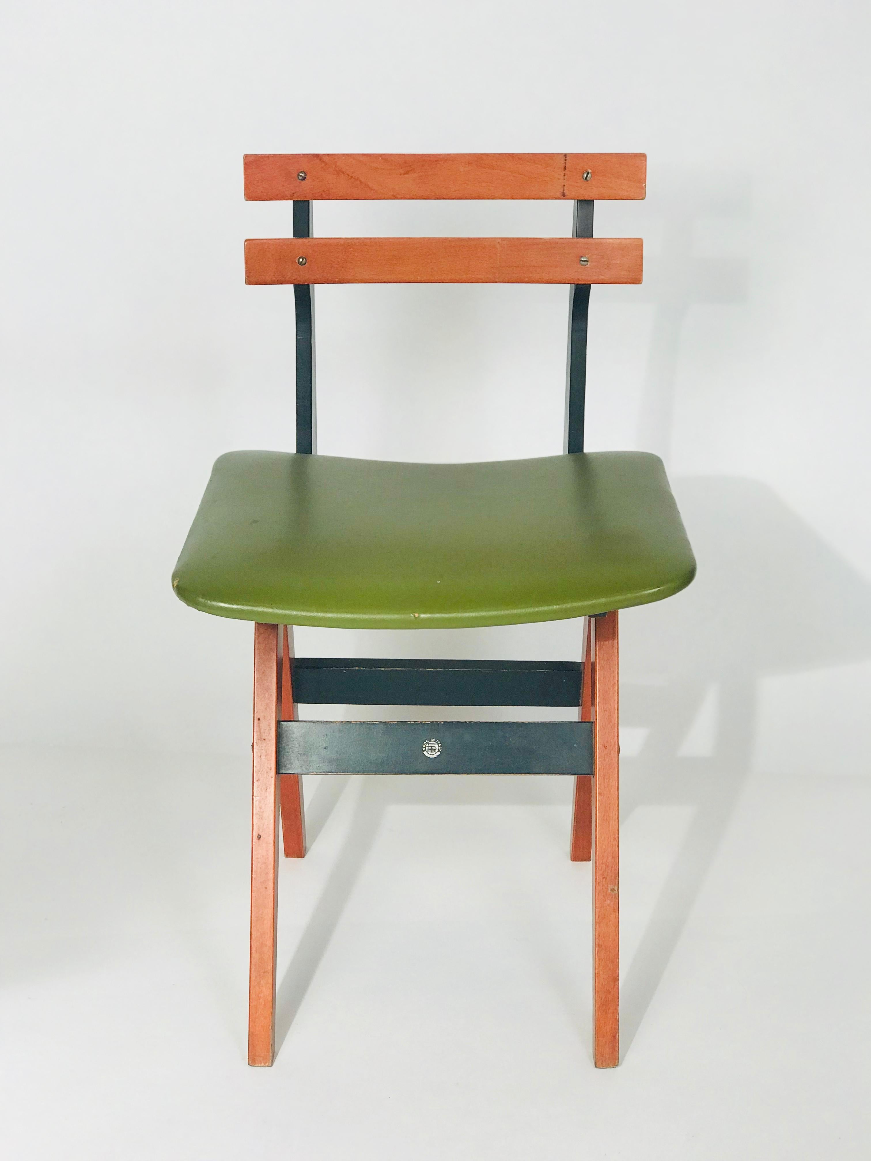 20th Century Ico & Luisa Parisi Rare Child's Desk Chair, circa 1960, Italy