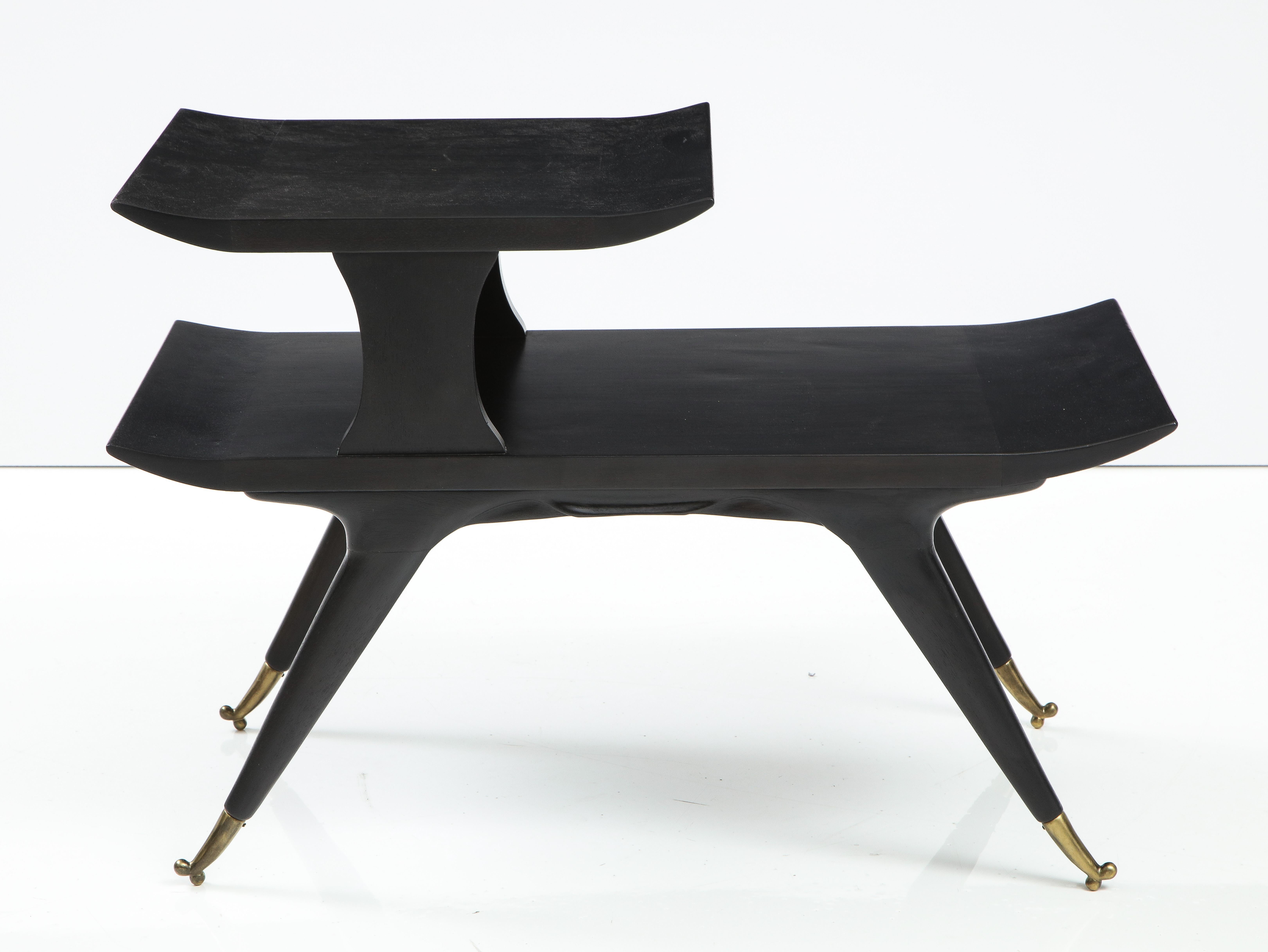Tables d'extrémité italiennes sculpturales de style Ico & Luisa Parisi en vente 6