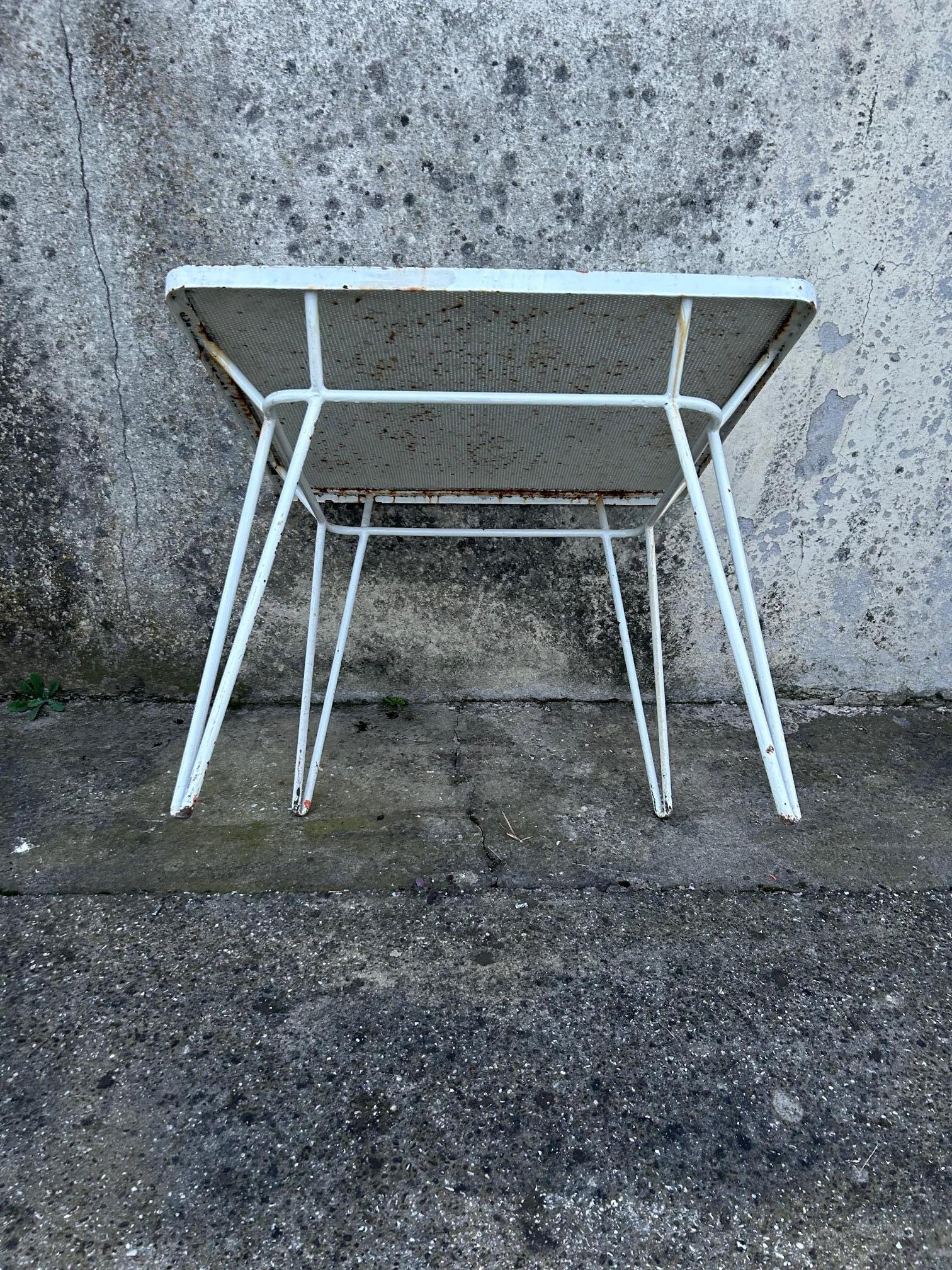 Ico Paris Eisentisch für Sampietro, Como, Italien, 1950er Jahre im Angebot 6