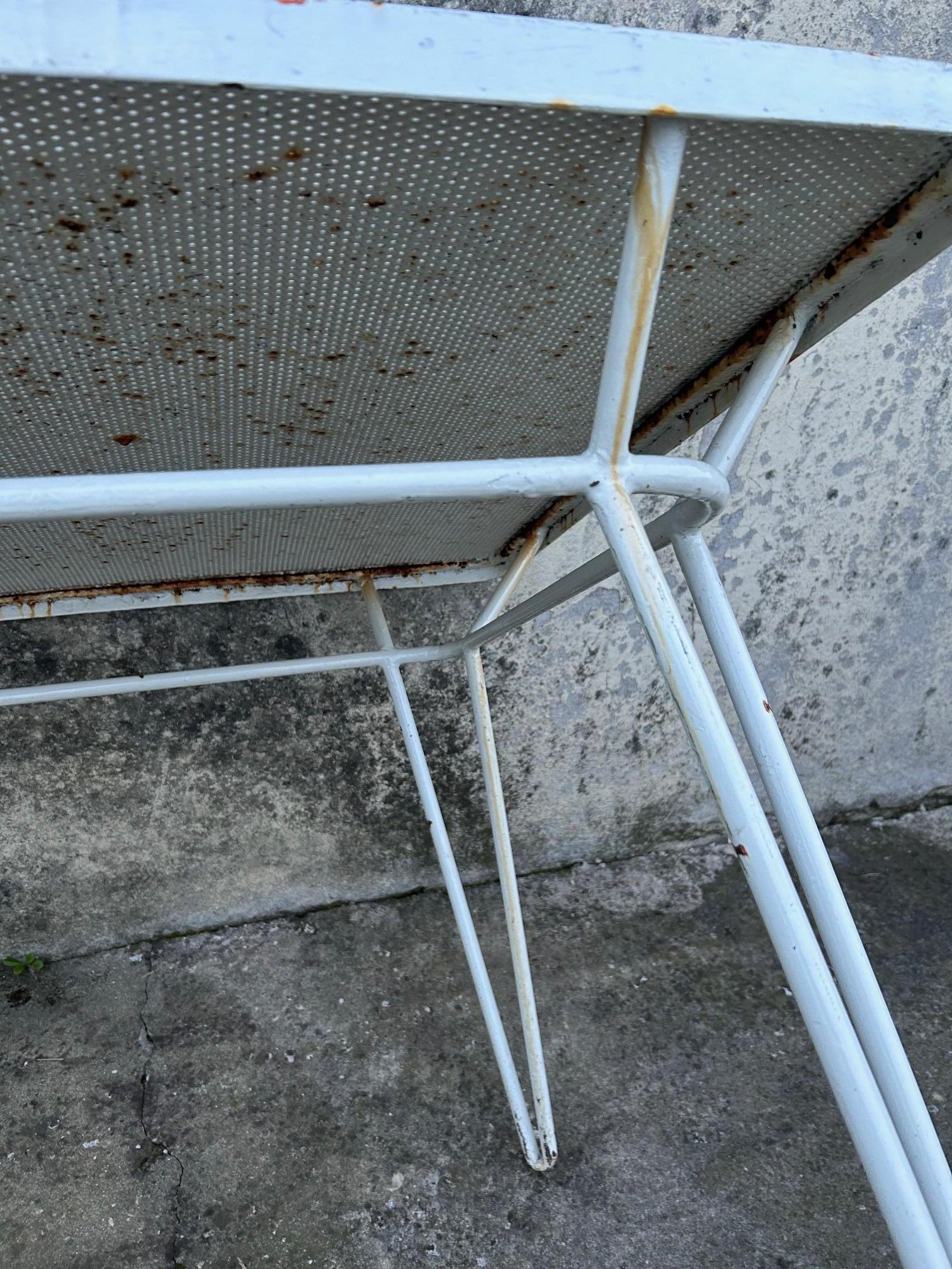 Ico Paris Eisentisch für Sampietro, Como, Italien, 1950er Jahre im Angebot 8