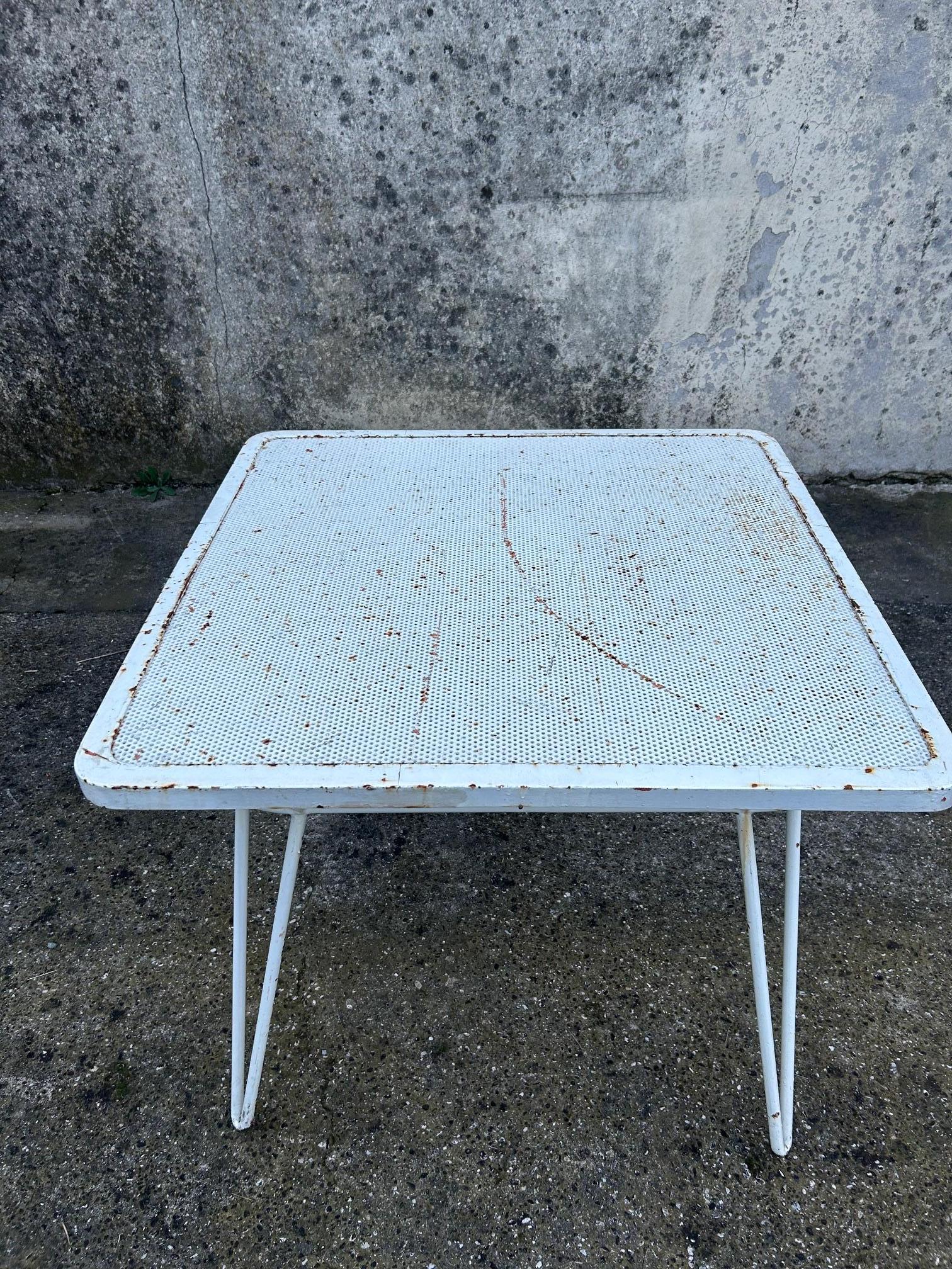 Ico Paris Eisentisch für Sampietro, Como, Italien, 1950er Jahre im Zustand „Gut“ im Angebot in Padova, IT