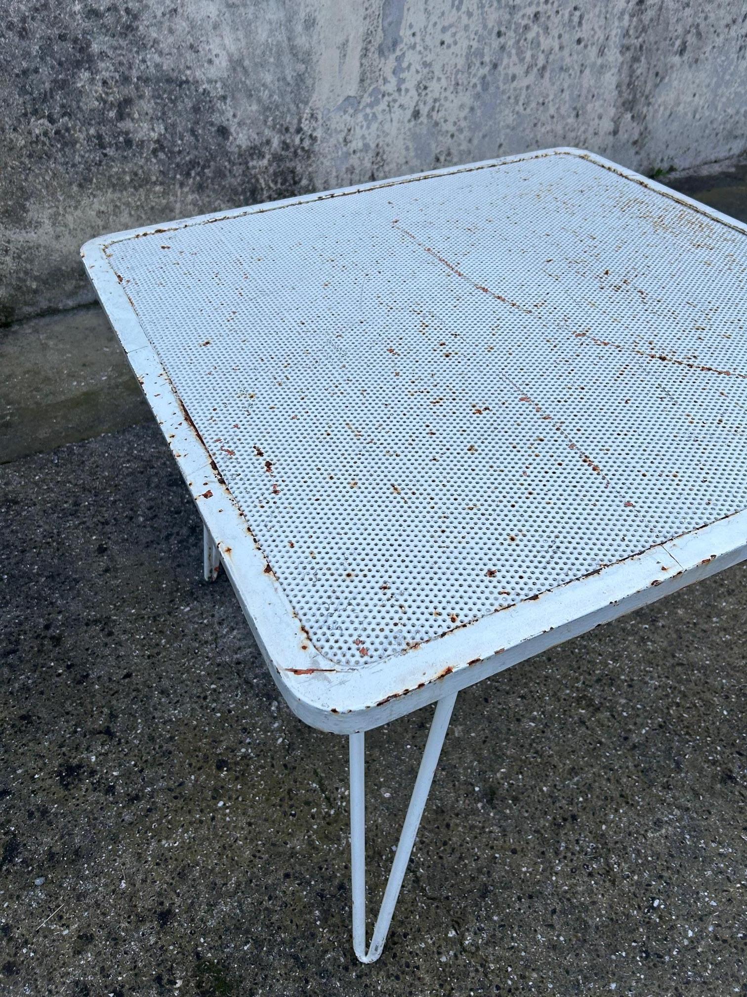 Ico Paris Eisentisch für Sampietro, Como, Italien, 1950er Jahre (Mid-20th Century) im Angebot